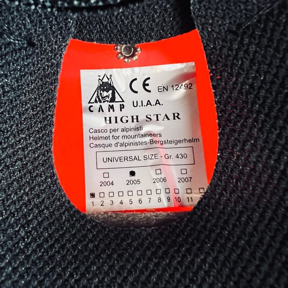 CAMP USA High Star Climbing Helmet - Picture 6 of 7